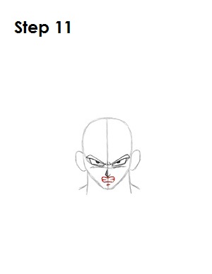 How to Draw Goku Step 11