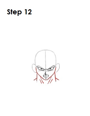 How to Draw Goku Step 12