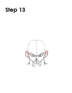 How to Draw Goku Step 13