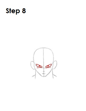 How to Draw Goku Step 8