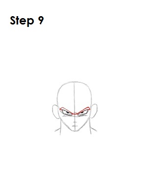 How to Draw Goku Step 9