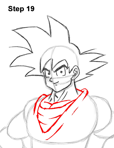 How to Draw Goku from Dragon Ball - Step by Step Video - video