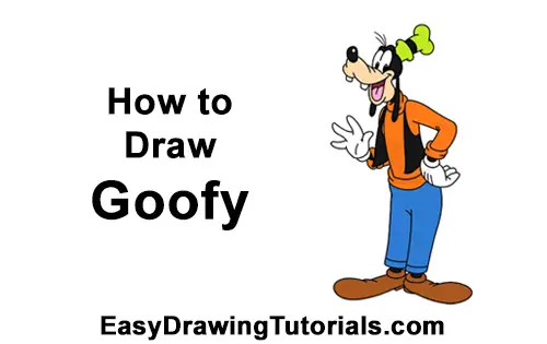 goofy drawing steps