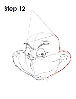 Draw The Grinch Step 12