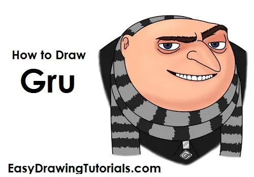 How To Draw Gru Despicable Me