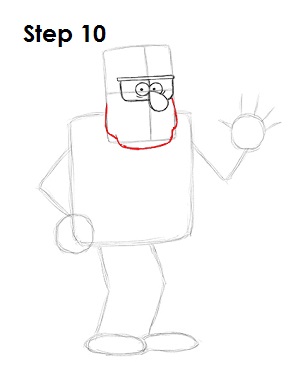 Draw Grunkle Stan 10