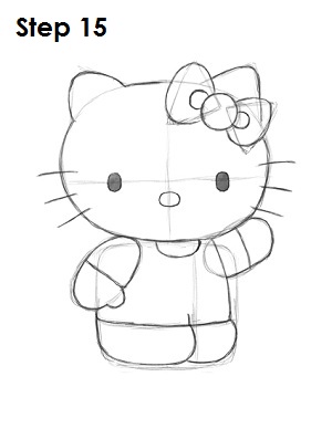 How to Draw Hello Kitty - Easy Drawing Art