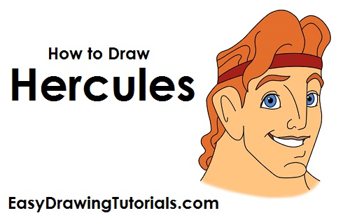 how to draw disney hair