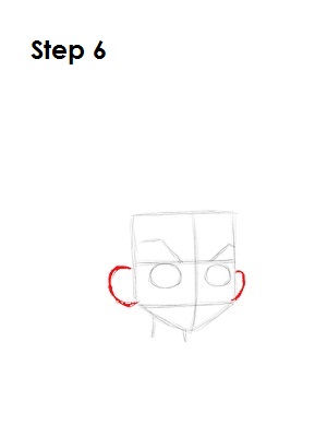 How to Draw Huey Boondocks Step 6