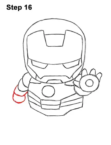 How To Draw Iron Man Mini