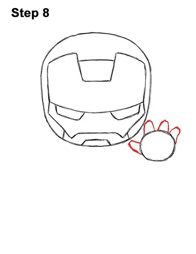 How To Draw Iron Man (Step by Step Pictures)