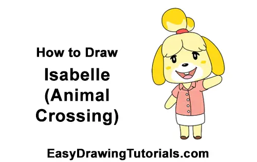 How to Draw Isabelle Animal Crossing Nintendo