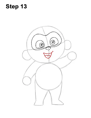 How to Draw Jack Jack Cute Baby Incredibles 13