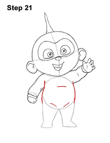 How to Draw Jack Jack Cute Baby Incredibles 21