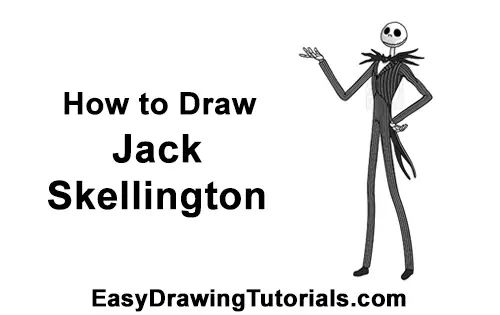 jack skellington santa claus drawing