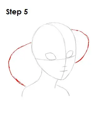 How to Draw Jasmine Step 5