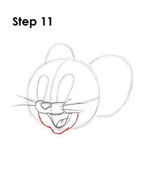 How to Draw Jerry Step 11