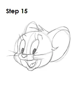 How to Draw Jerry Step 15