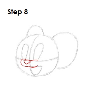 how to draw jerry the mouse