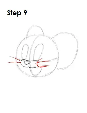 How to Draw Jerry Step 9