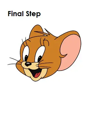 How to Draw Jerry Final Step