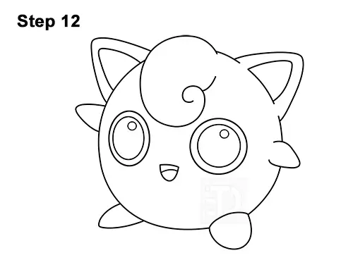 How to Draw Jigglypuff Pencil EASY Step by Step Art Lesson  YouTube