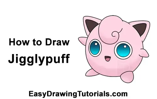 How To Draw Jigglypuff Pokemon Step By Step Pictures
