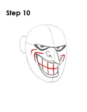 Draw the Joker Step 10