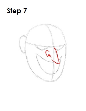 Draw the Joker Step 7