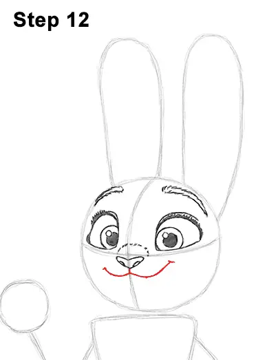 Draw Judy Hopps Zootopia 12