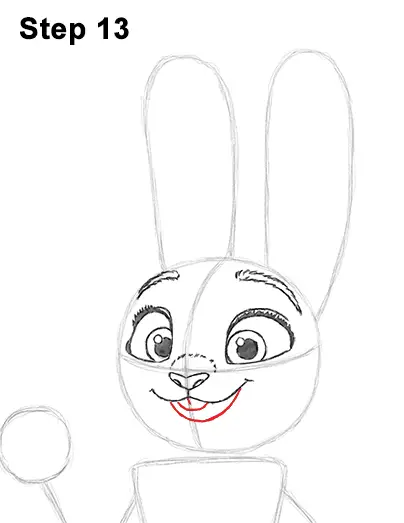 Draw Judy Hopps Zootopia 13