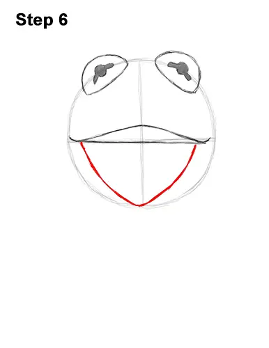 How to Draw Kermit the Frog Muppet 6