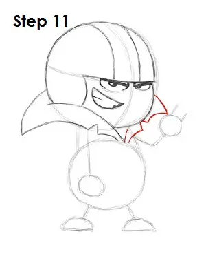 Draw Kick Buttowski Step 11