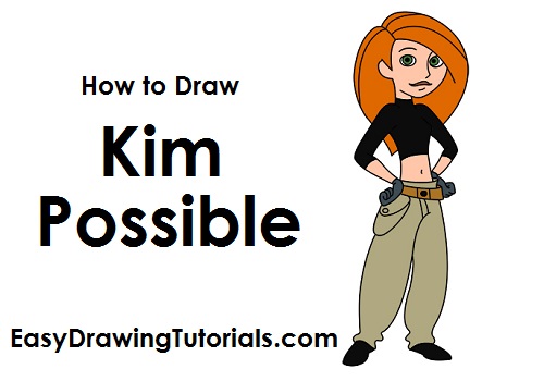 How to Draw Kim Possible