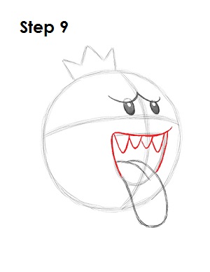 Draw King Boo 9