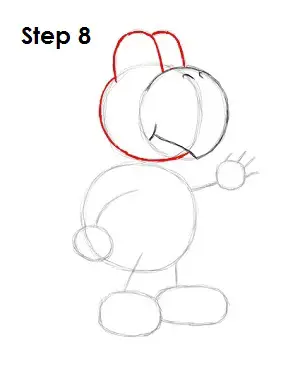 How to Draw Koopa Troopa Step 8