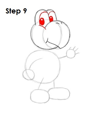 How to Draw Koopa Troopa Step 9