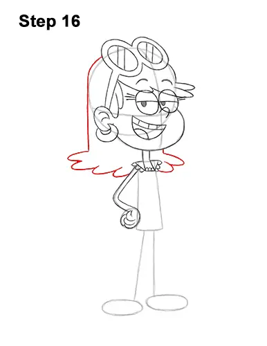 How to Draw Leni The Loud House Sister 16