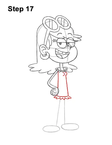 How to Draw Leni The Loud House Sister 17