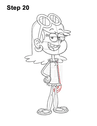 How to Draw Leni The Loud House Sister 20