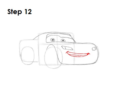 How to Draw Lightning McQueen