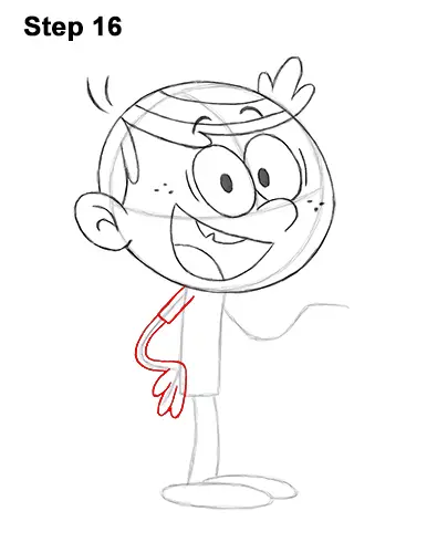 How to Draw Lincoln Loud House 16