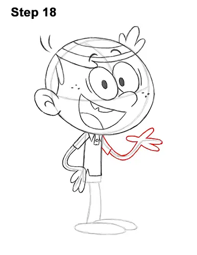 How to Draw Lincoln Loud House 18
