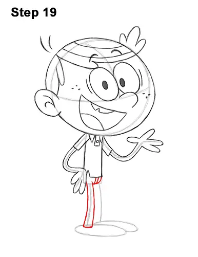 How to Draw Lincoln Loud House 19
