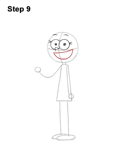 How to Draw Lori Loud House Full Body 9