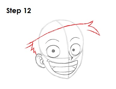 Draw Luffy 12