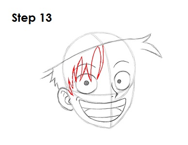 How to Draw Monkey D. Luffy