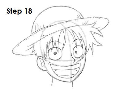 Draw Luffy 18
