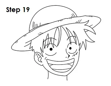 Draw Luffy 19