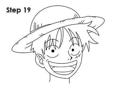 How To Draw Monkey D Luffy